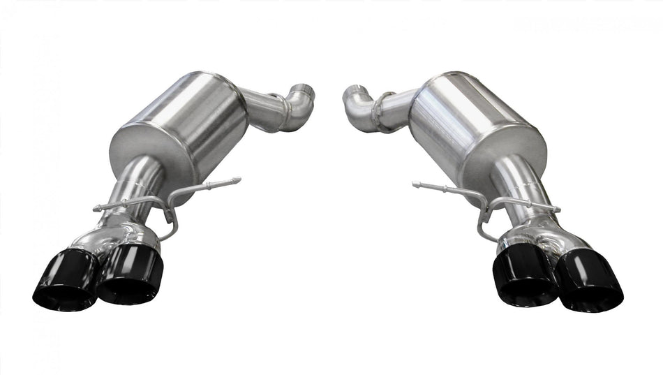 3.0 Inch Axle-Back Sport Dual Exhaust 3.5 Inch Black Tips 05-10 BMW M5 E60 Stainless Steel