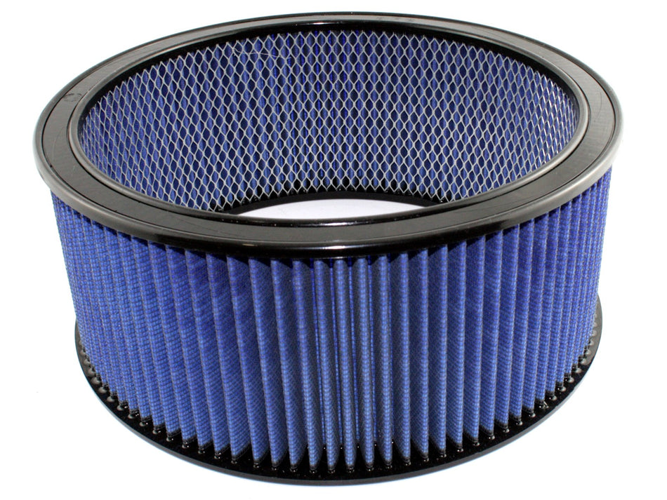 3 lbs. 14X14X7 Magnum FLOW Round Racing Air Filter w/ Pro 5R Media 14 IN OD x 12 IN ID x 6 IN H w/ Expanded Metal