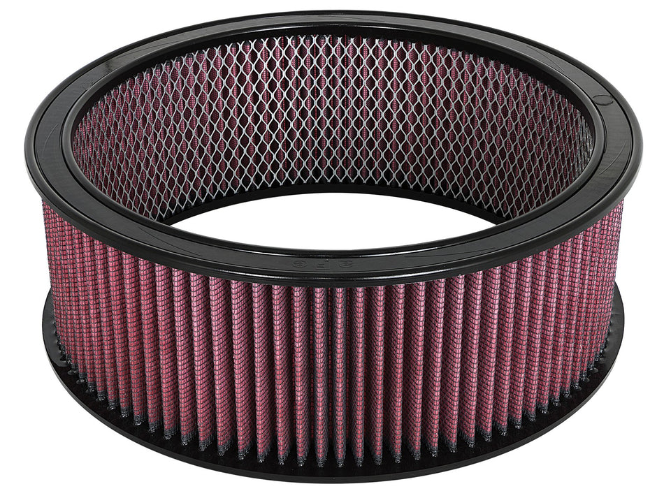 Magnum FLOW Round Racing Air Filter w/ Pro 5R Media 14 IN OD x 12 IN ID x 5 IN H w/ Expanded Metal