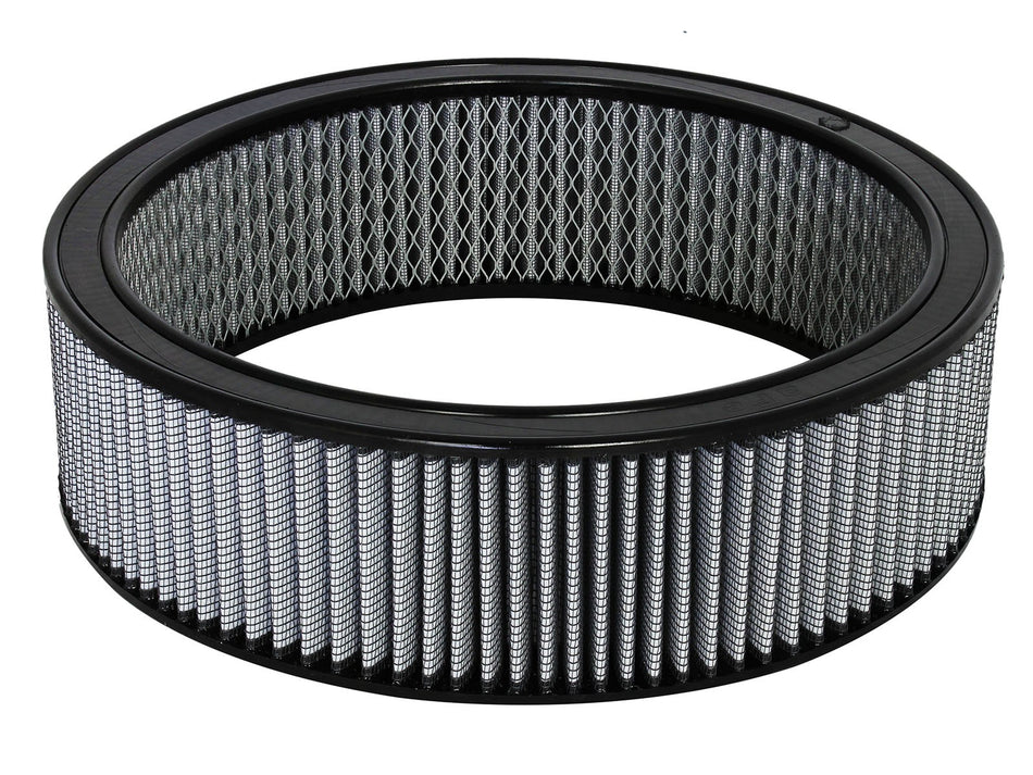 Magnum FLOW Round Racing Air Filter w/ Pro DRY S Media 14 IN OD x 12 IN ID x 4 IN H w/ Expanded Metal