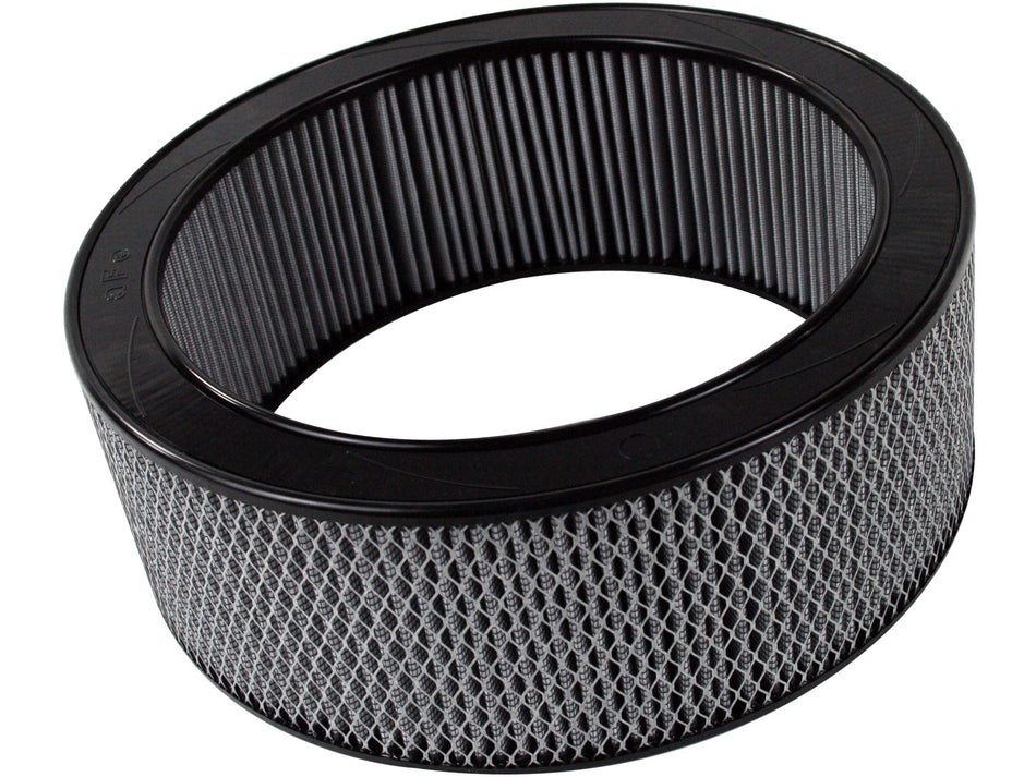 Magnum FLOW Round Racing Air Filter w/ Pro DRY S Media 14 IN OD x 11 IN ID x 5 IN H w/ Expanded Metal