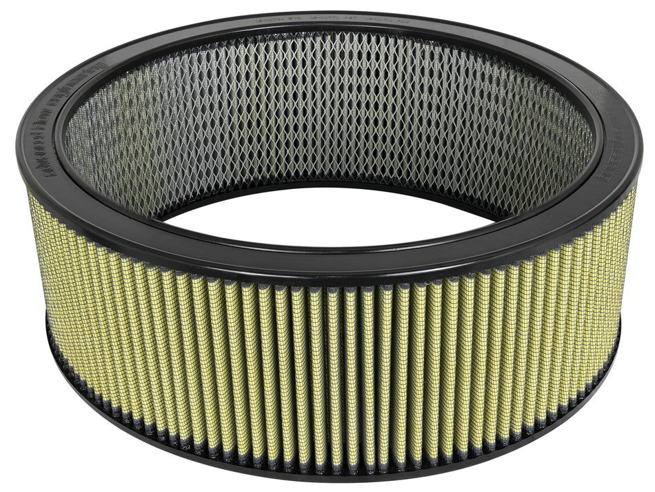 Magnum FLOW Round Racing Air Filter w/ Pro GUARD 7 Media 17 IN OD x 14-1/2 IN ID x 6 IN H w/ Expanded Metal