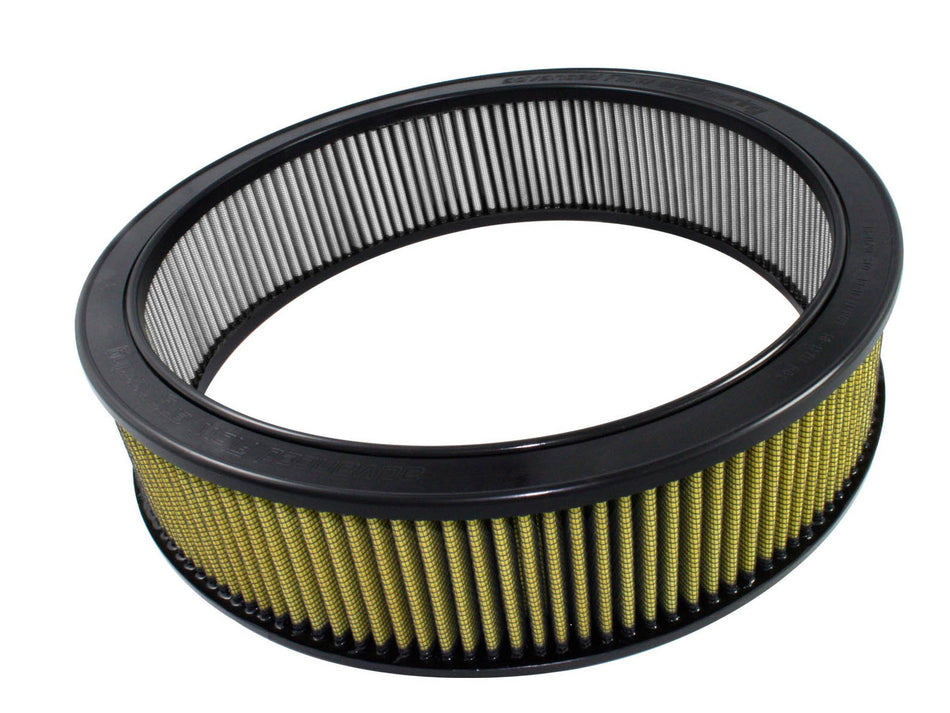 Magnum FLOW Round Racing Air Filter w/ Pro GUARD 7 Media 17 IN OD x 14-1/2 IN ID x 4 IN H