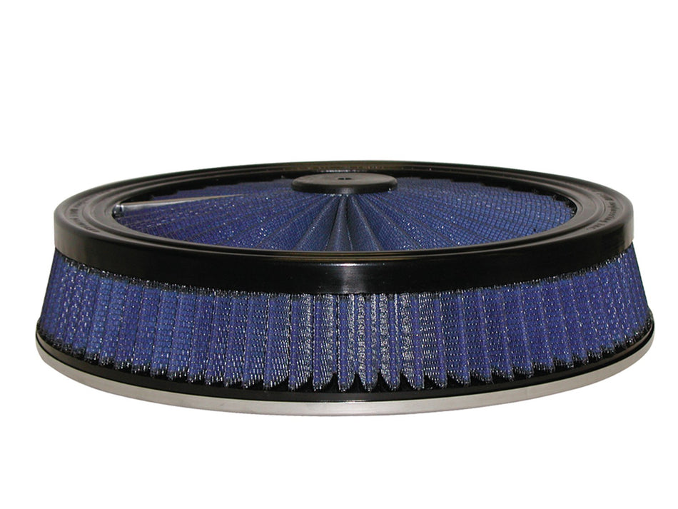 Magnum FLOW T.O.P. Universal Round Racing Air Filter w/ Pro 5R Media 14 IN OD x 3 IN H