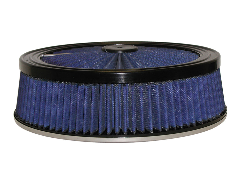 Magnum FLOW T.O.P. Universal Round Racing Air Filter w/ Pro 5R Media 14 IN OD x 4 IN H
