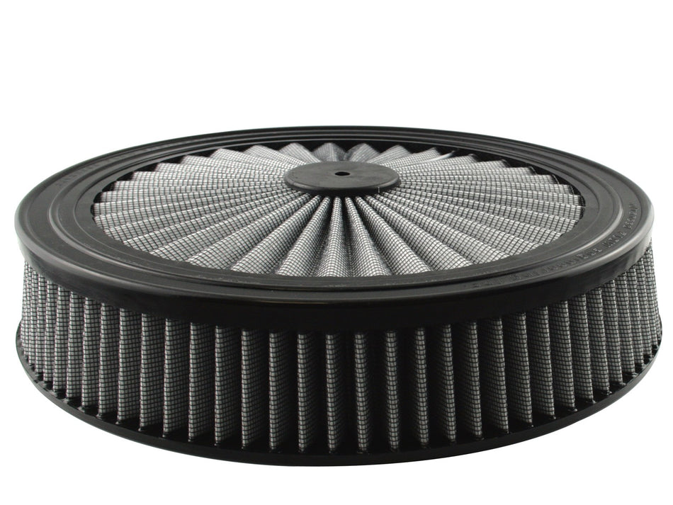 Magnum FLOW T.O.P. Universal Round Racing Air Filter w/ Pro DRY S Media 14 IN OD x 3 IN H