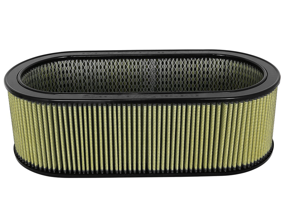 Magnum FLOW Universal Oval Racing Filter w/ Pro GUARD 7 Media 18-1/8 IN L x 7-1/4 IN W x 6 IN H w/ Expanded Metal