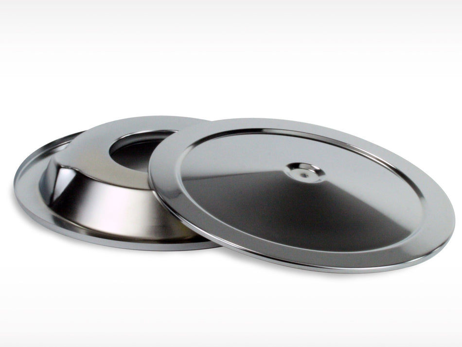 Magnum FLOW Round Racing Air Filter Drop-Pan and Cover 7/8 IN x 14 IN
