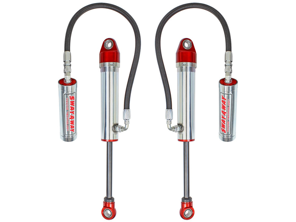 Sway-A-Way 2.5 IN Rear Shock Kit w/ Remote Reservoir for OE Ride Height Nissan Patrol (Y61) 97-17