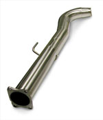 01-05 Duramax 4in Diameter SS Downpipe(Cat-Delete) (Off Road Use Only)