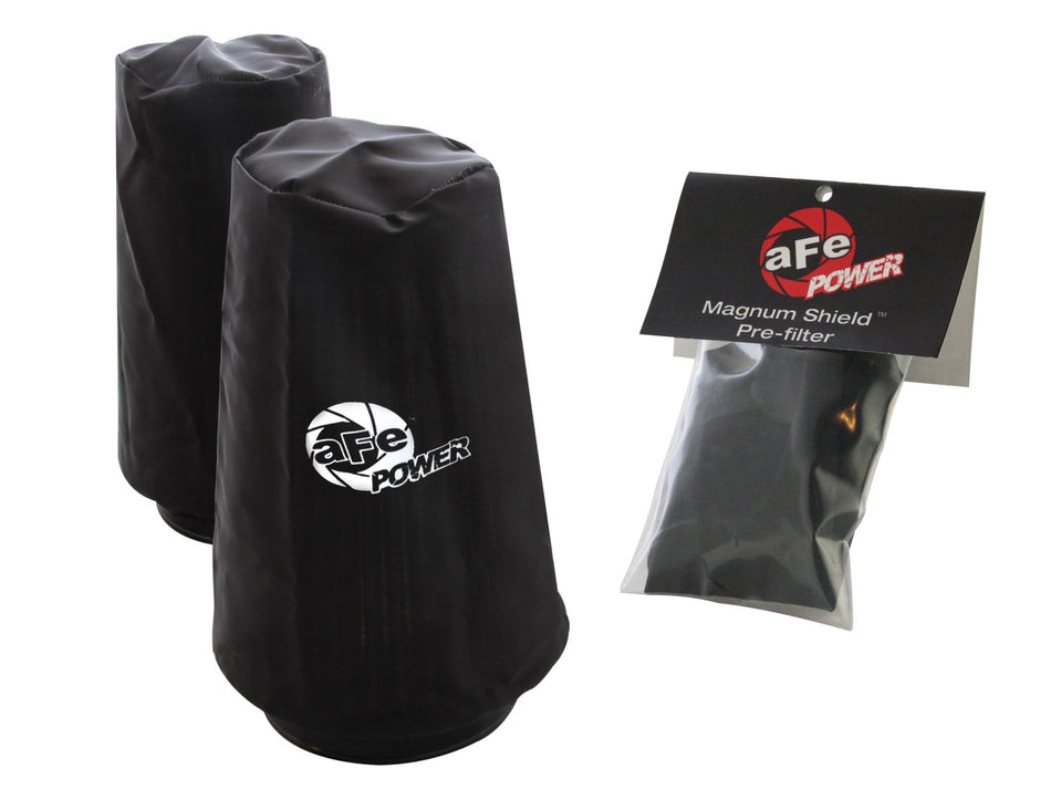 2 lbs. 6X6X3 Magnum SHIELD Pre-Filter EcoBoost Stage-2 Black Pre-Filters pair