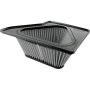 3 lbs. 17X11X9 Magnum FLOW Inverted Replacement Air Filter IRF w/ Pro DRY S Media Ford Mustang 2010 V8-4.6L; 11-13 V6/V8