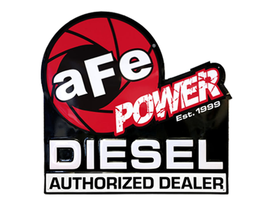 1 lbs. 18X17X3 Promotional Stamped Metal Sign - Diesel