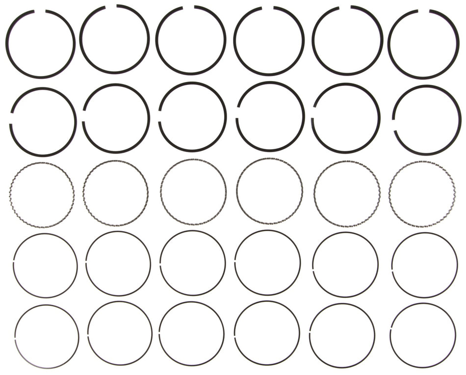 Dodge Trk. 238(3.9L) Eng. (1992-93) Ring Set Chrome