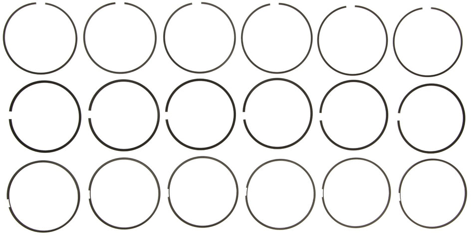 0.5 lbs. 10X5X2 Toyota 3.3L 3MZFE 2004 - 2010 PVD Top Compression Ring