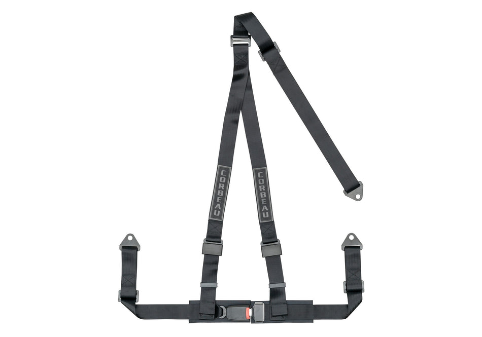 1 lbs. 1X1X1 Red 3 Point Bolt-In Harness Belt