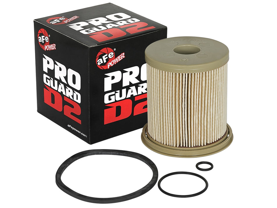 0.6 lbs. 4X4X4 Pro GUARD D2 Fuel Filter Dodge Diesel Trucks 97-99 L6-5.9L