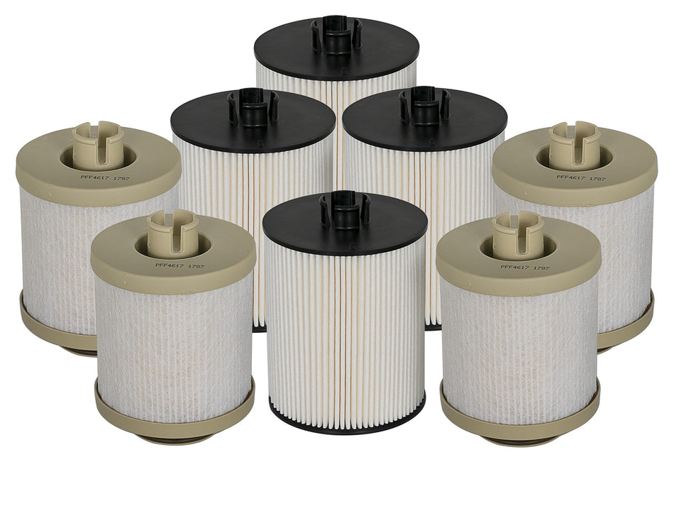 Pro GUARD D2 Fuel Filter (4 Pack) Ford Diesel Trucks 08-10 V8-6.4L