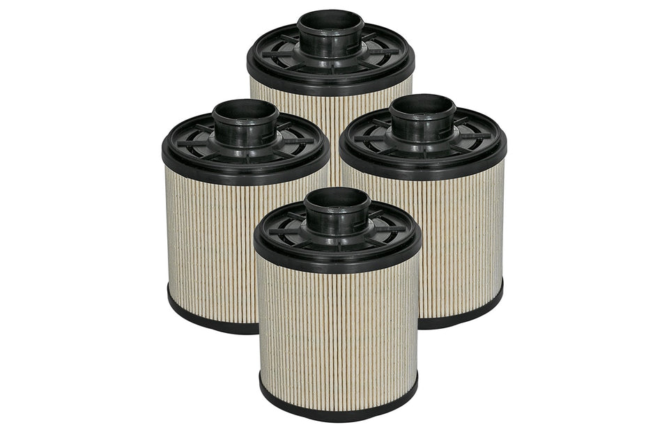 Pro GUARD D2 Fuel Filter (4 Pack) Ford Diesel Trucks 11-16 V8-6.7L