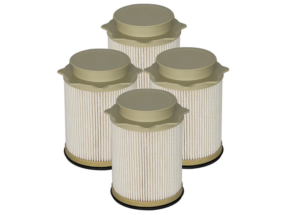 3 lbs. 11X9X9 Pro GUARD D2 Fuel Filter 4 Pack Dodge Diesel Trucks 10-18 L6-6.7L td