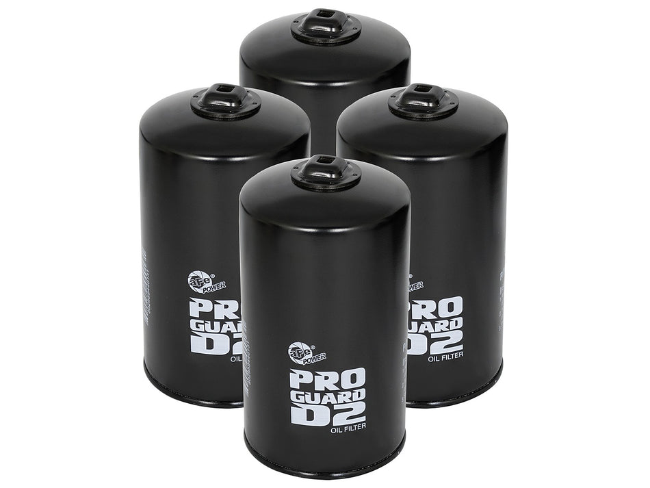 2 lbs. 8X8X8 Pro GUARD D2 Oil Filter 4 Pack Ford Diesel Trucks 94-03 V8-7.3L td
