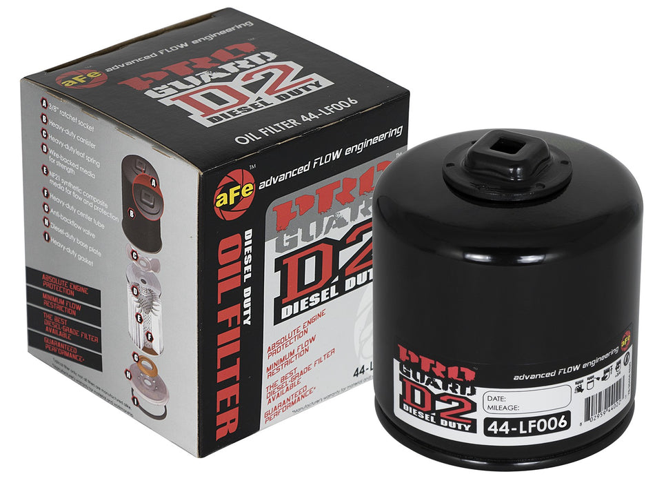 Pro GUARD D2 Oil Filter Dodge Trucks 74-08 V6-3.9L/ V8-4.7L/5.7L/5.2L 5.9L/V-10 8.3L/8.0L