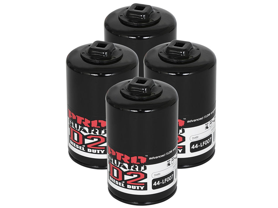 5 lbs. 8X8X8 Pro GUARD D2 Oil Filter 4 Pack Ford Trucks 97-08 V6-4.2L / V8-4.6/5.4L