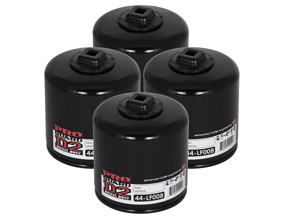 Pro GUARD D2 Oil Filter (4 Pack) Ford Gas Trucks 93-11 V8-4.6L/5.4L/5.8L
