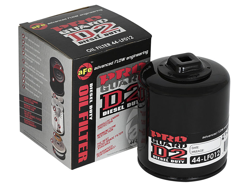 1 lbs. 4X3X3 Pro GUARD D2 Oil Filter GM Trucks 07-14 V8-4.8L/5.3L/6.0L/6.2L