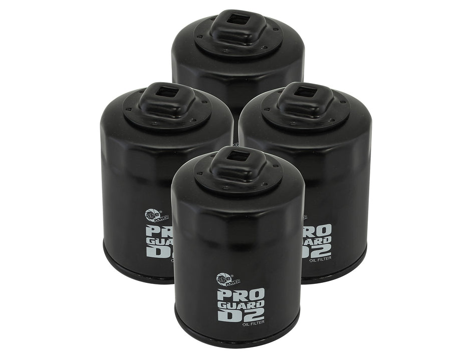 Pro GUARD D2 Oil Filter (4 Pack) Nissan Vehicles 99-17 / Honda Vehicles 01-17