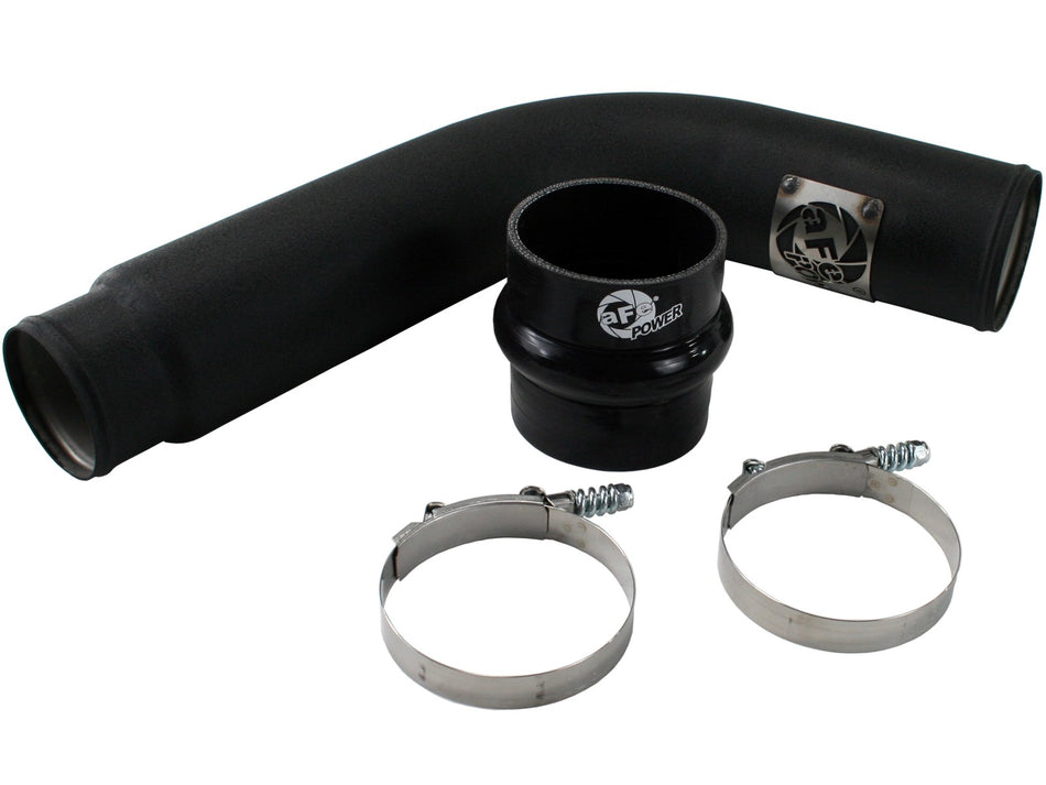 7.6 lbs. 17X13X13 BladeRunner 3-1/2 IN Aluminum Cold Charge Pipe Black Dodge Diesel Trucks 03-07 L6-5.9L td