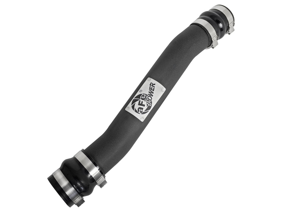 BladeRunner 3 IN Aluminum Hot Charge Pipe Black Dodge Diesel Trucks 07.5-09 L6-6.7L
