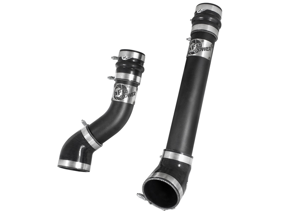 BladeRunner 3 IN Aluminum Hot and Cold Charge Pipe Kit Black Dodge Diesel Trucks 94-02 L6-5.9L