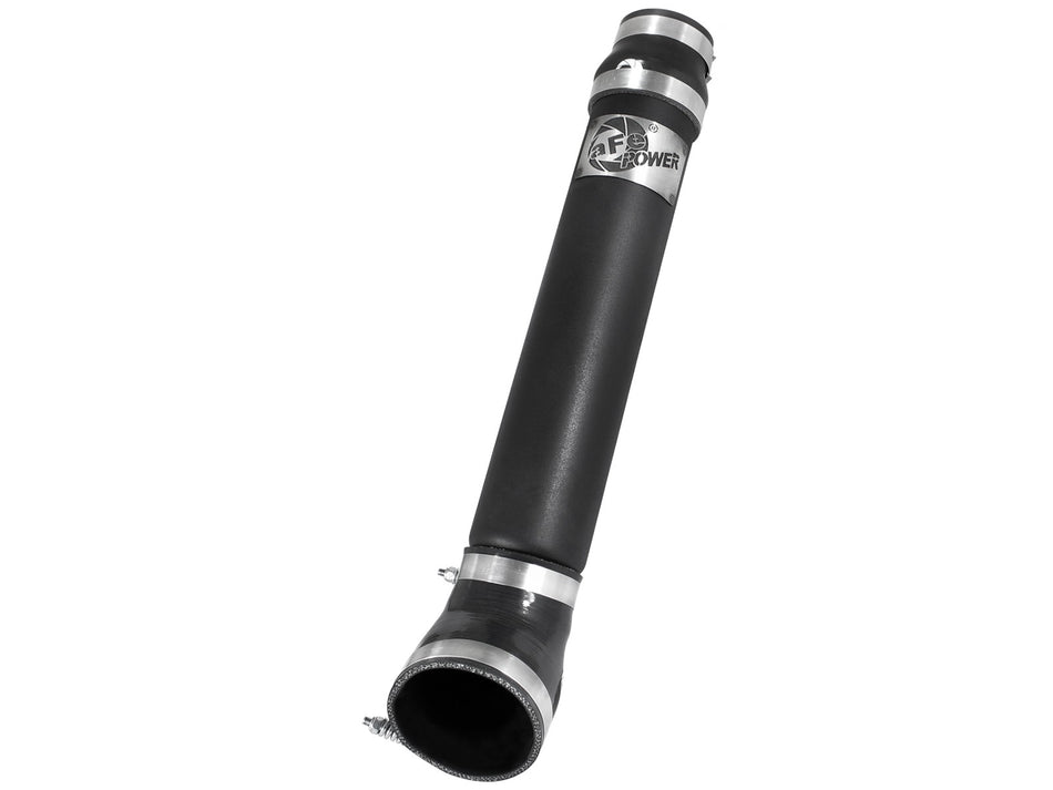 BladeRunner 3-1/2 IN Aluminum Cold Charge Pipe Black Dodge Diesel Trucks 94-02 L6-5.9L