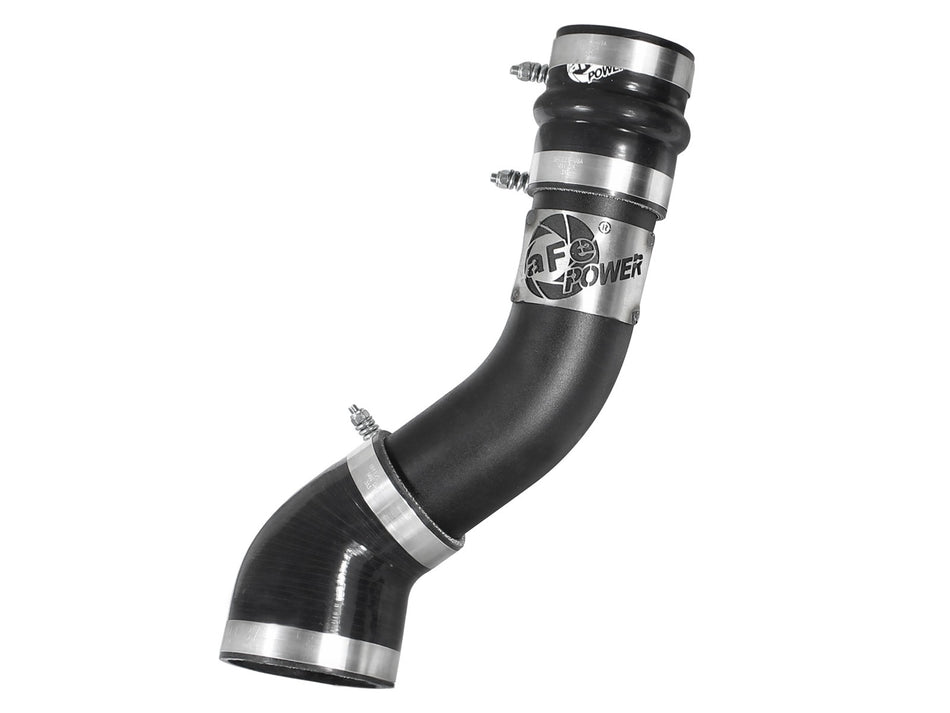 BladeRunner 3 IN Aluminum Hot Charge Pipe Black Dodge Diesel Trucks 94-02 L6-5.9L