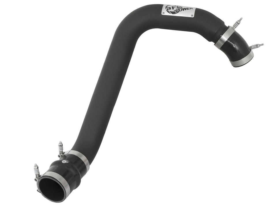BladeRunner 3 IN Aluminum Hot Charge Pipe Black Ford Diesel Trucks 03-07 V8-6.0L