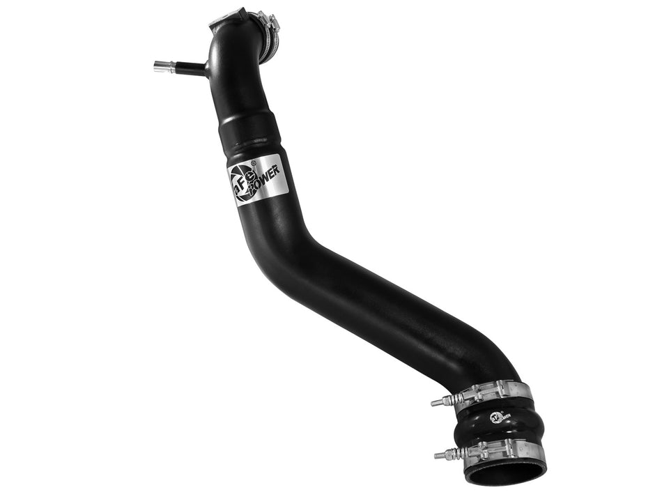 14 lbs. 32X14X11 BladeRunner 3-1/2 IN to 3 IN Aluminum Cold Charge Pipe Black Ford F-150 11-14 V6-3.5L tt