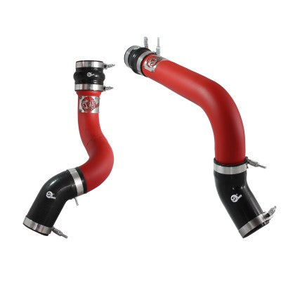 8 lbs. 17X13X13 BladeRunner 3 IN Aluminum Hot and Cold Charge Pipe Kit Red Dodge RAM Diesel Trucks 13-18 L6-6.7L td