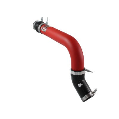 BladeRunner 3 IN Aluminum Hot Charge Pipe Red Dodge RAM Diesel Trucks 13-18 L6-6.7L