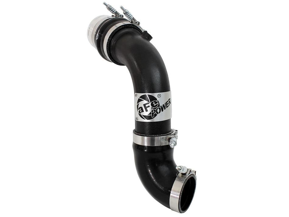 BladeRunner 3 IN Aluminum Cold Charge Pipe Black Ford Diesel Trucks 11-16 V8-6.7L