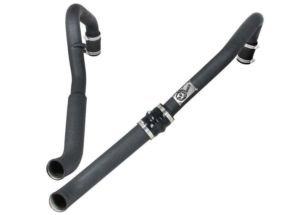 BladeRunner 3 IN Aluminum Hot Charge Pipe Black Ford F-150 15-19 V6-2.7L
