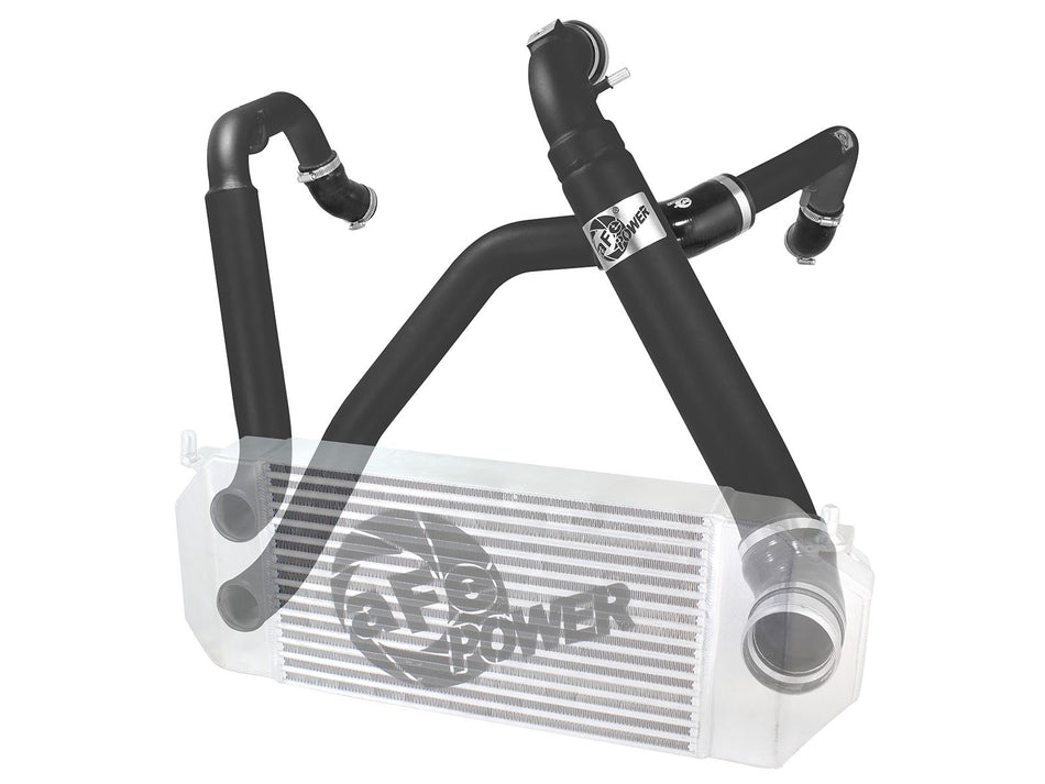 BladeRunner Aluminum Hot and Cold Charge Pipe Kit Black Ford F-150 15-19 V6-3.5L