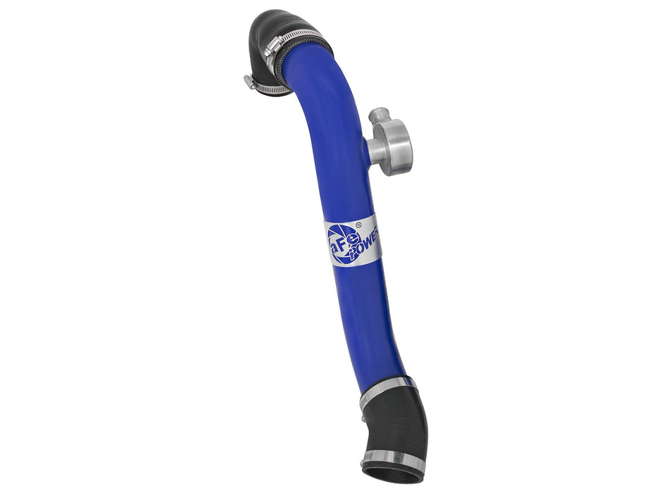 BladeRunner 2-1/2 IN Aluminum Hot Charge Pipe Blue Ford Mustang 15-19 L4-2.3L