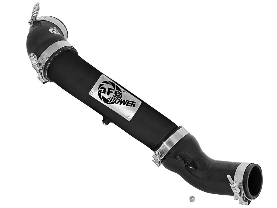 BladeRunner 3 IN Aluminum Cold Charge Pipe Black Nissan Titan XD 16-19 V8-5.0L
