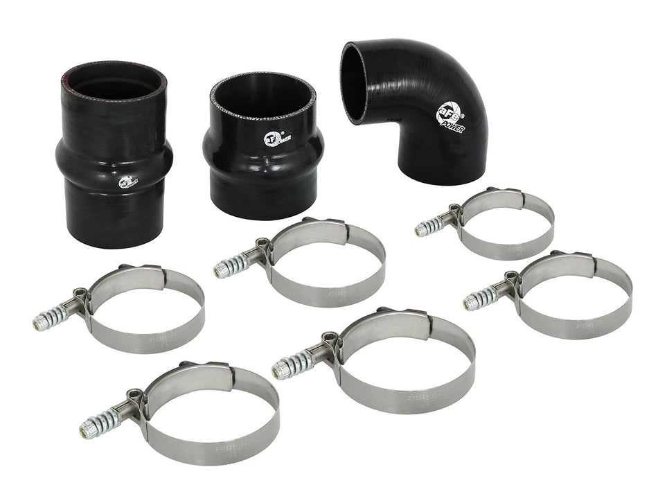 4 lbs. 8X8X8 BladeRunner Intercooler Coupling and Clamp Kit for Factory Intercooler and aFe Tubes Ford Diesel Trucks 17-19 V8-6.7L td