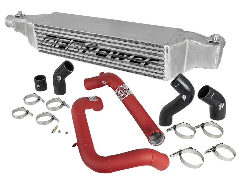 BladeRunner GT Series Intercooler Kit w/ Tubes Red Honda Civic 16-18 L4-1.5L