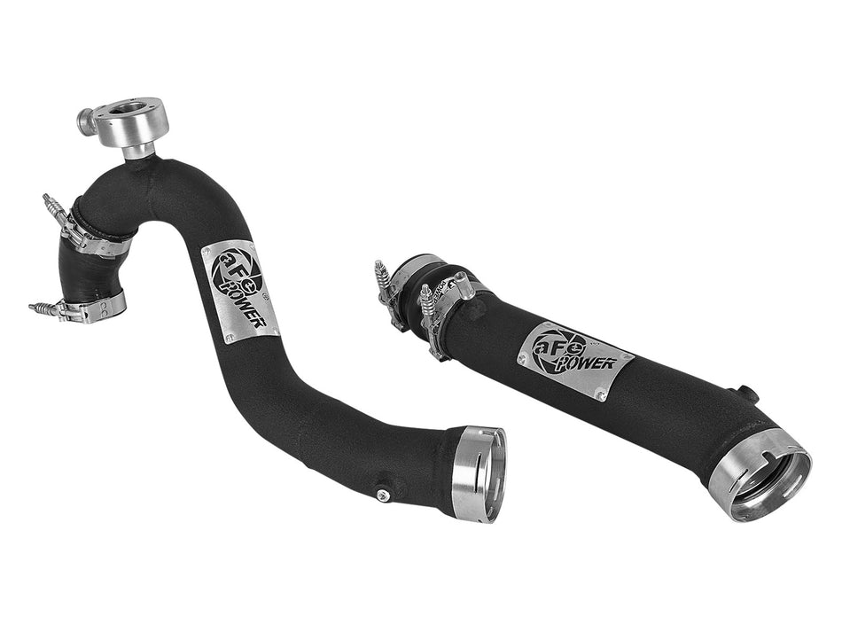 BladeRunner 3 IN Aluminum Hot and Cold Charge Pipe Kit Black Ford Ranger 2019 L4-2.3L