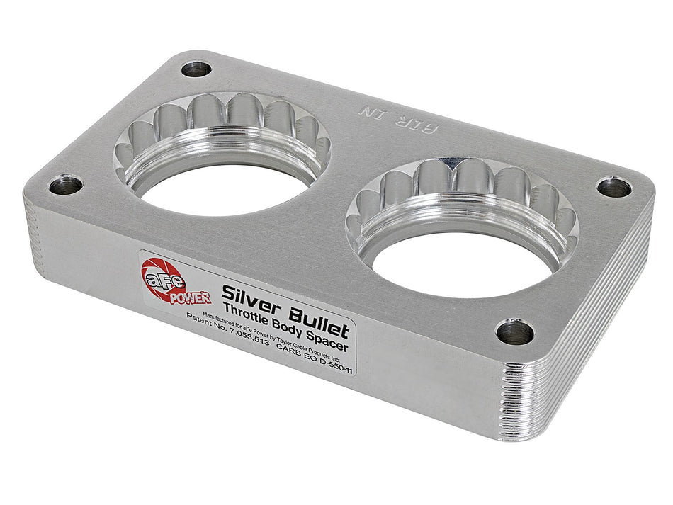 2 lbs. 9X6X2 Silver Bullet Throttle Body Spacer Kit Ford Trucks 99-04 V10-6.8L