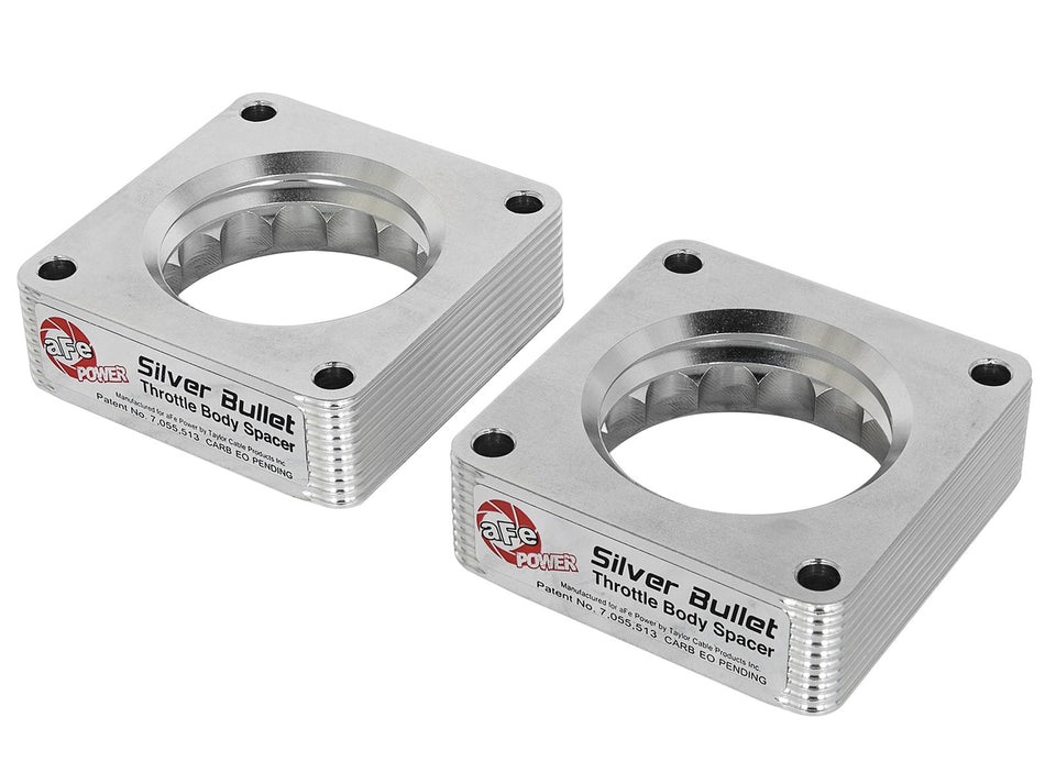 8 lbs. 10X7X3 Silver Bullet Throttle Body Spacer Kit Pair Nissan 370Z 09-20/Infiniti G37 08-13/Q60/Q50 14-15 V6-3.7L VQ37VHR