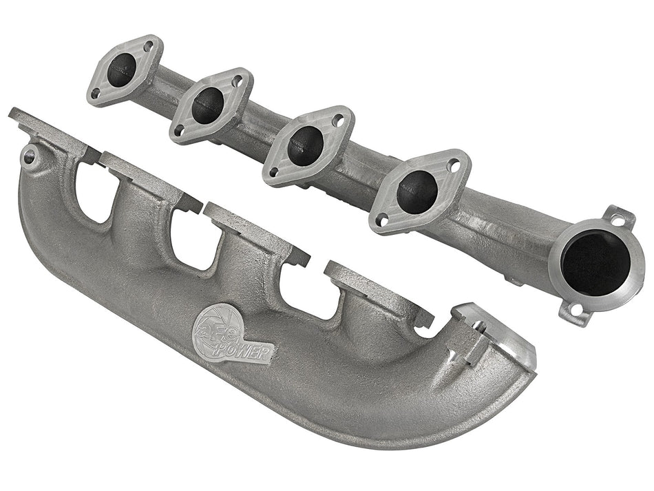 BladeRunner Ported Ductile Iron Exhaust Manifold Ford Diesel Trucks 03-07 V8-6.0L